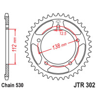   Jt Sprockets Jtr302-41,  530, 41 