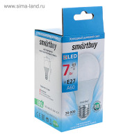   Smartbuy, E27, 60, 7 , 6000 ,   