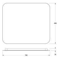   Defesto Led- 23 , 70x60 ,  ,   