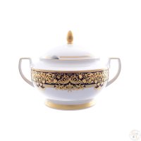    6  Falkenporzellan Natalia Cobalt Gold 27 