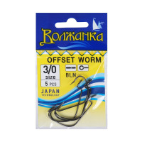 "",  Offset Worm,  3/0, 5 .