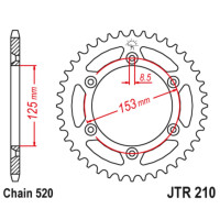   Jt Sprockets 210.49sc,  520, 49 