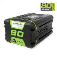  2ah Greenworks 80v G80b2,  