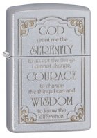  Zippo Serenity,    Satin Chrome, , 