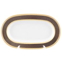   Falkenporzellan Belvedere Combi Black Gold 24 