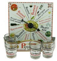 Игра настольная русское застолье 15*15*4см