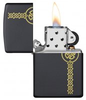  Zippo Celtic Design   Black Matte, /, 