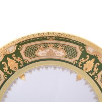   Falkenporzellan Donna Green Gold 28  (6 )