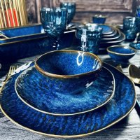 ����� �� 6 ���������� 12�6,5�� Aquamarine � ���������� �������� ������ Lenardi