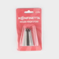   Konfinetta, D=3 ,  D=1,7 ,  