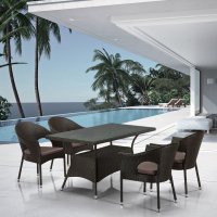     T198a/y79a-w53 4 Pcs Brown (4+1)