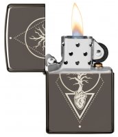  Zippo Heart Of Tree   Black Ice, /, 