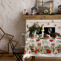 �������� "�����" Christmas Red Flowers 149�220�� � ����, 100% ��