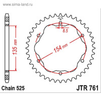     Jtr761,  525, 43 