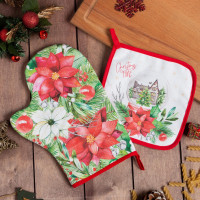   Christmas Red Flowers - 2028,  1919, 100% 