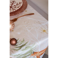    "Christmas Forest"   150*220 +/-3  , 100%, 190/2